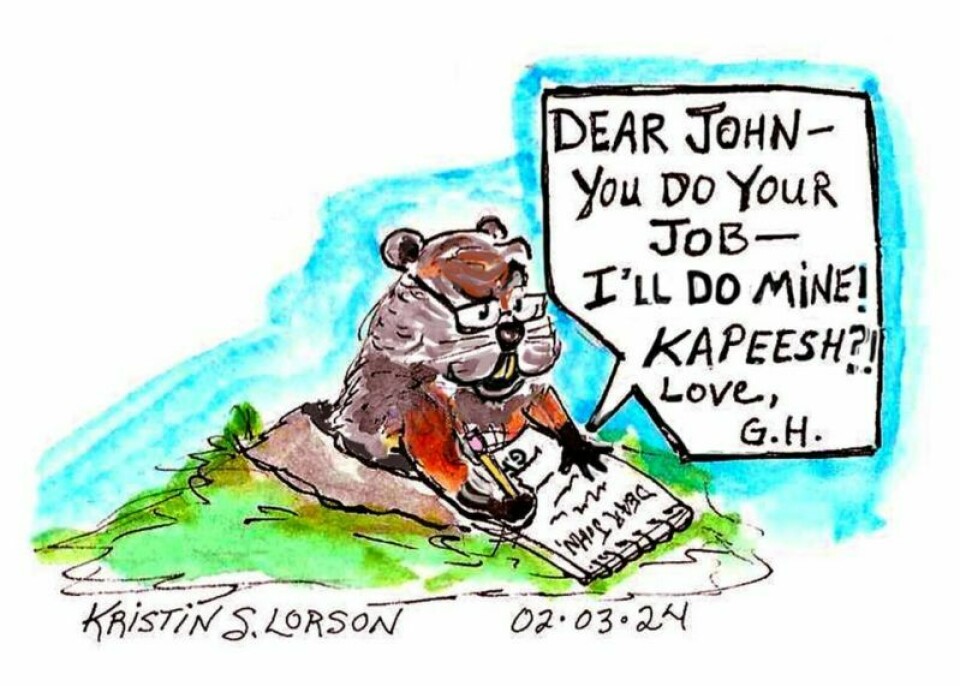 On his biggest day: An open letter to the groundhog On his biggest day: An open letter to the groundhog