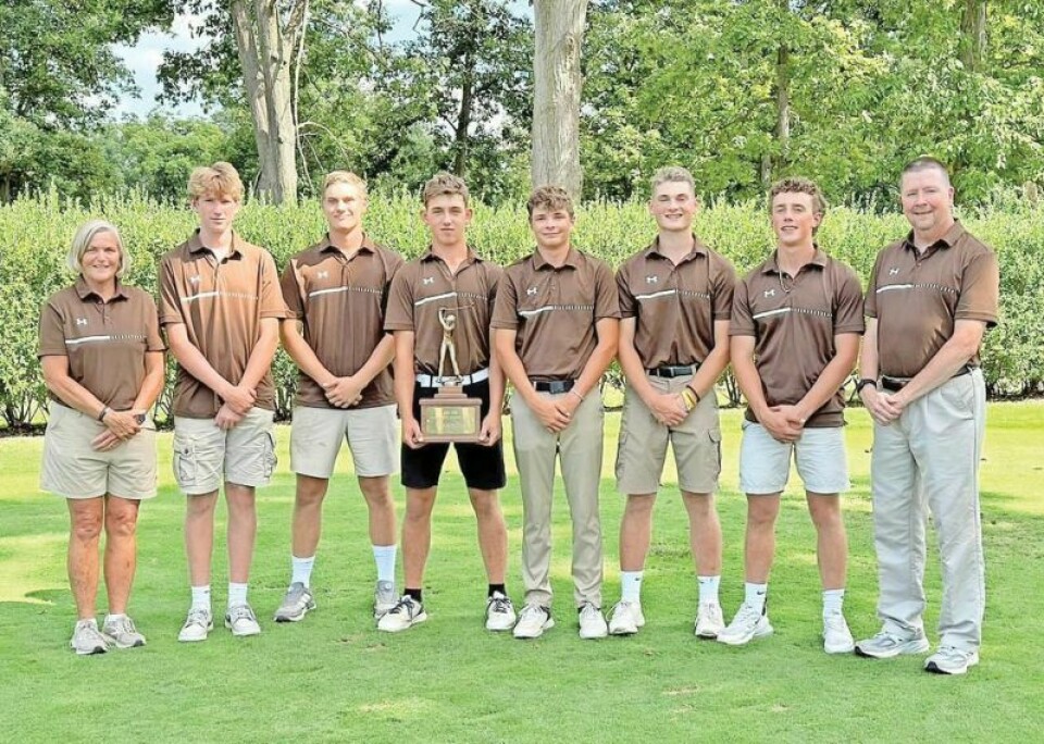 The Waynedale High golf team recently won its 15th Wayne County Athletic League championship. Bear golfers, as usual, step up at end of season