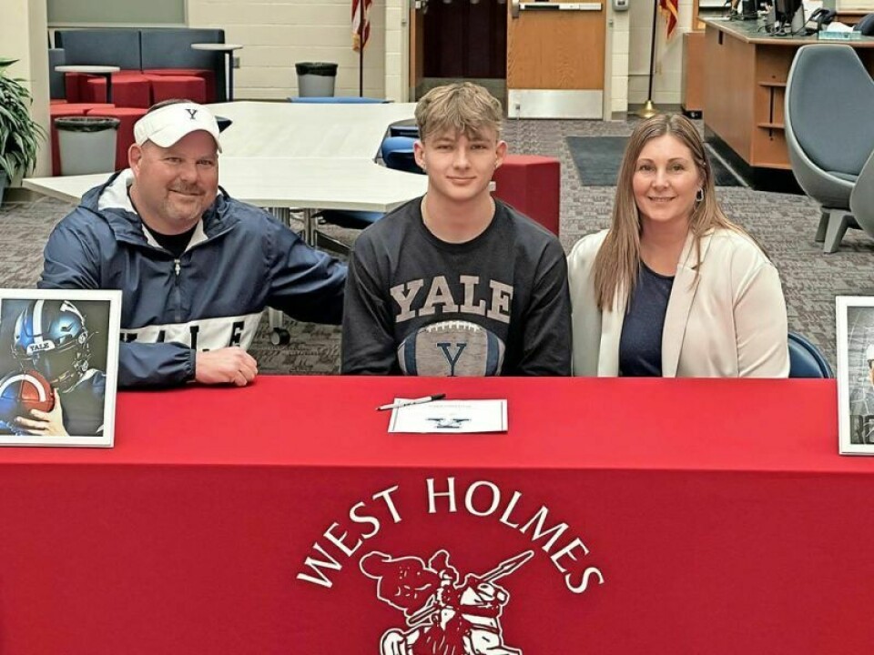 Kyle Maltarich is surrounded by two of his biggest fans and most important mentors, parents Kevin and Carrie Maltarich. Maltarich ready to get uncomfortable as he preps for Yale