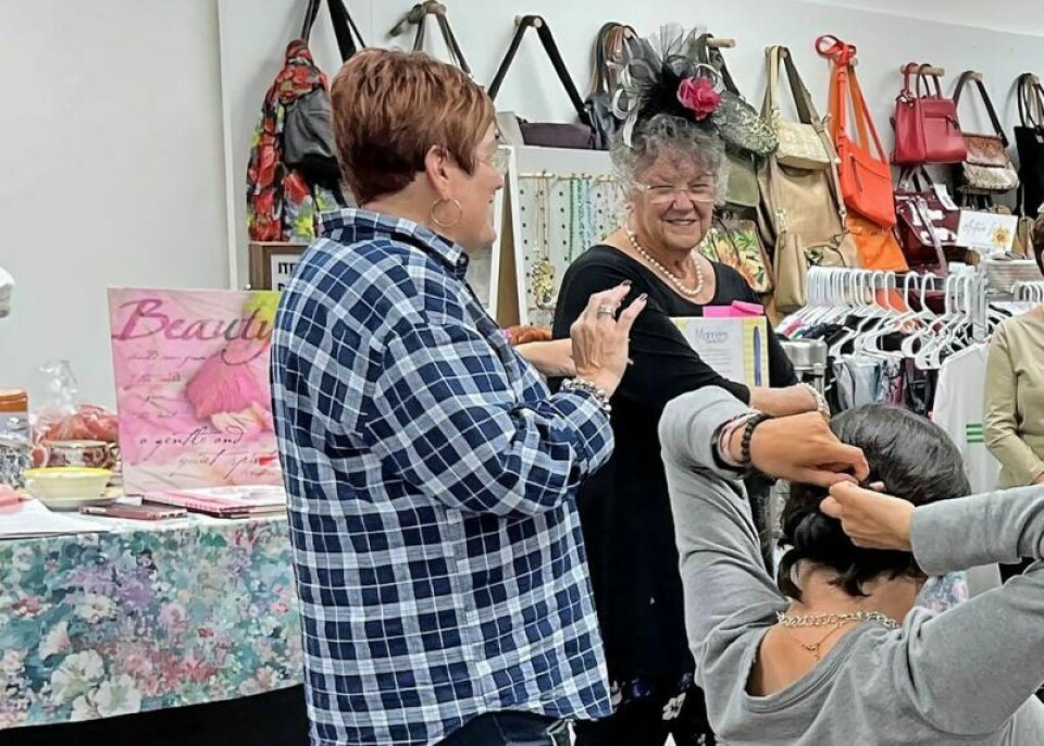 The Caring Closet, which opened in Wooster with the goal of offering free clothing to women leaving the OneEighty Domestic Violence Shelter, also supports the Christian Children's Home of Ohio with events like this tea party. Local businesses form strong connection with CCHO