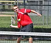 The Upset Kid Hiland's Brad Mullet stunned a pair of heavy favorites in District play to advance to State tennis finals