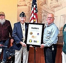 Veterans Hall recognizes Buehler’s for support