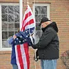 Flagpole honors vets, current military personnel