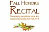 Trio of music recitals end Ashland U.’s fall semester