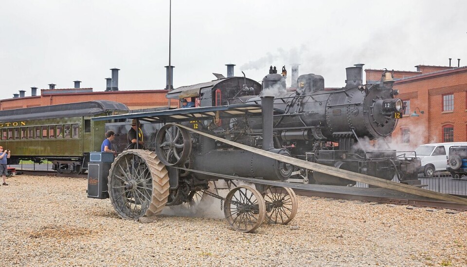 The Age of Steam Roundhouse Museum houses the largest privately owned collection of steam locomotives in the United States.