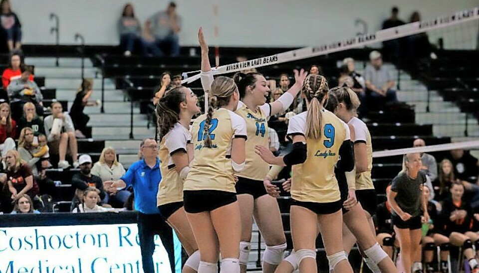 Haley Balo became the all-time leader in kills in River View volleyball history.