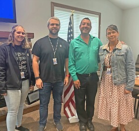 Goodwill Industries director presents to Orrville Exchange Club