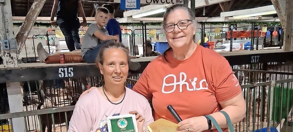 Bookless honored with 2025 4-H Ambassador Award