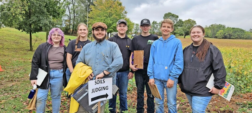 Mount Vernon FFA claims top honors at county soils contest