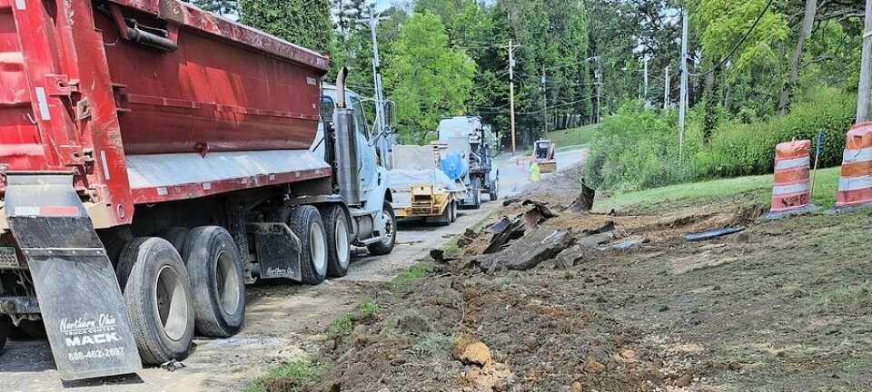 Mansfield Avenue project nears completion with new stormwater system and shared-use path