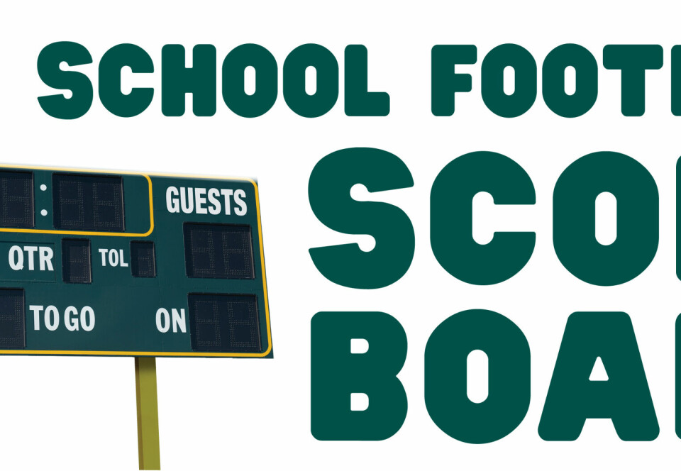 H.S. football first-round playoff scores