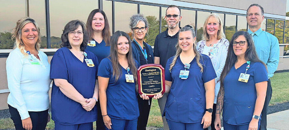 Knox Community Hospital’s Center for Wound Healing earns national excellence award
