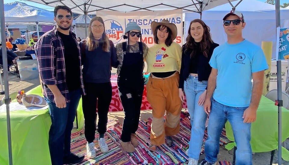 Matt Spies, vice president; Nicole Riker; Francesca Alguire; Jessika Raisor; Teai Warner, secretary; and Genero DeMonte, president.