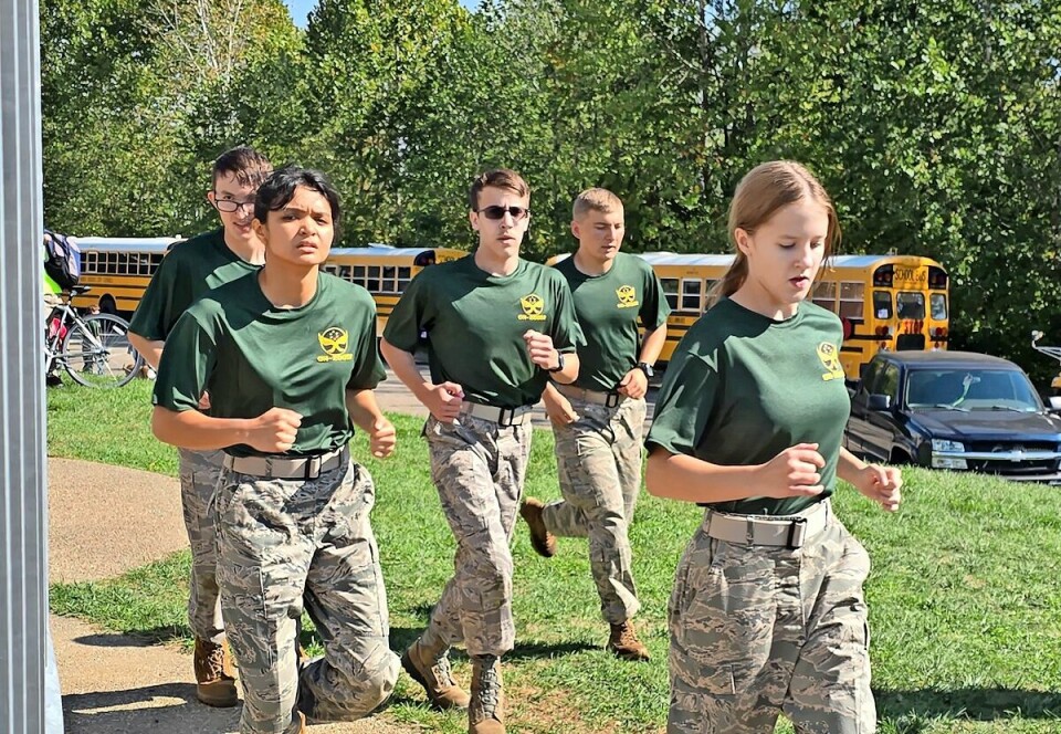 Raider Challenge tests JROTC cadets’ strength and teamwork