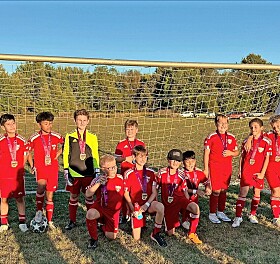 Dover U12 soccer team finishes runner-up at Ohio Travel Cup