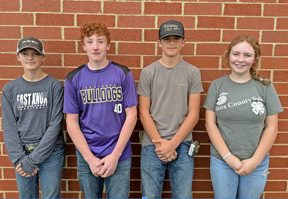 East Knox FFA places 18th in state urban soils competition