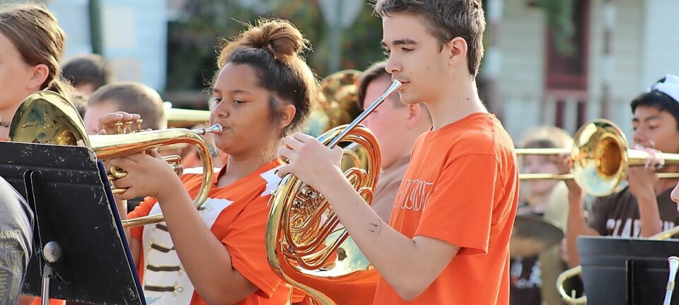 Mustang Mania brings families together at Claymont Middle School