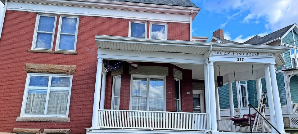 Historic Cadiz home built by master craftsman E.M. Long being meticulously restored