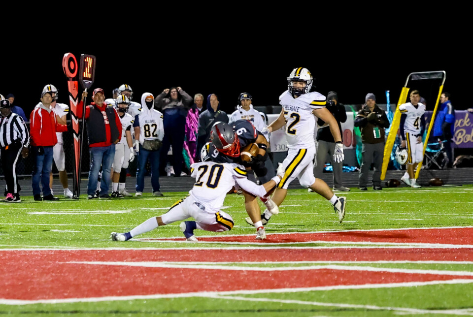 Norwayne defeated Hillsdale 24-17 Oct. 24 to win the Wayne County Athletic League championship.