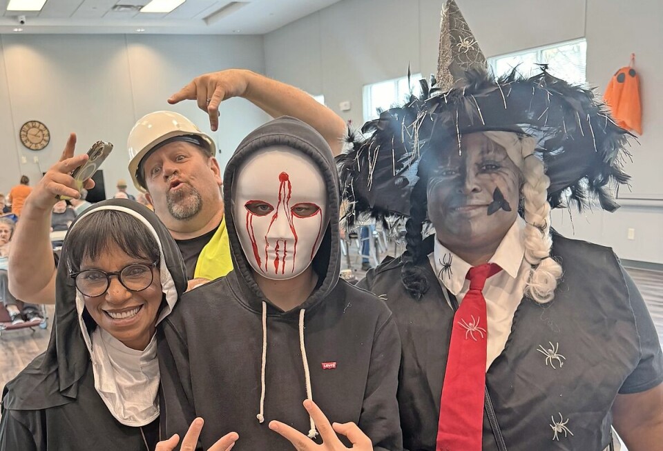 Harrison County Home residents celebrate Halloween with music, costumes and laughter