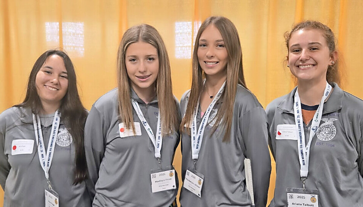 East Knox FFA places 18th nationally in Nursery/Landscape Career Development Event East Knox FFA places 18th nationally in Nursery/Landscape Career Development Event